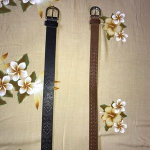 2 hardly used belts!!